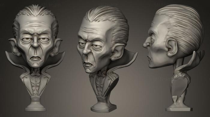 3D модель Карикатура на вампира (STL)